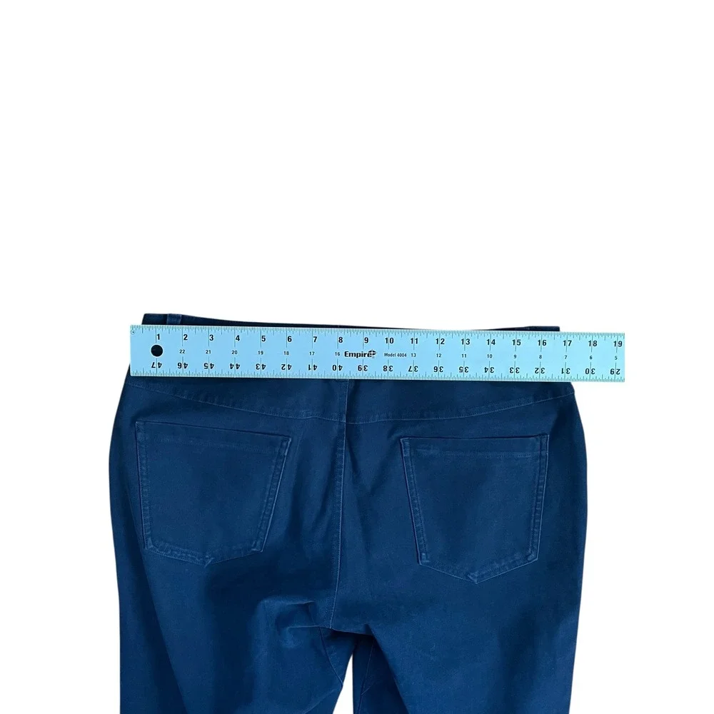 Lululemon Mens ABC Pants Slim Fit Blue Utilitech Performance Canvas‎ Office Work